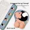 Adorable 3D Cartoon Mouse Pad with Wrist Rest – Soft, Creative Keyboard and Desk Mat