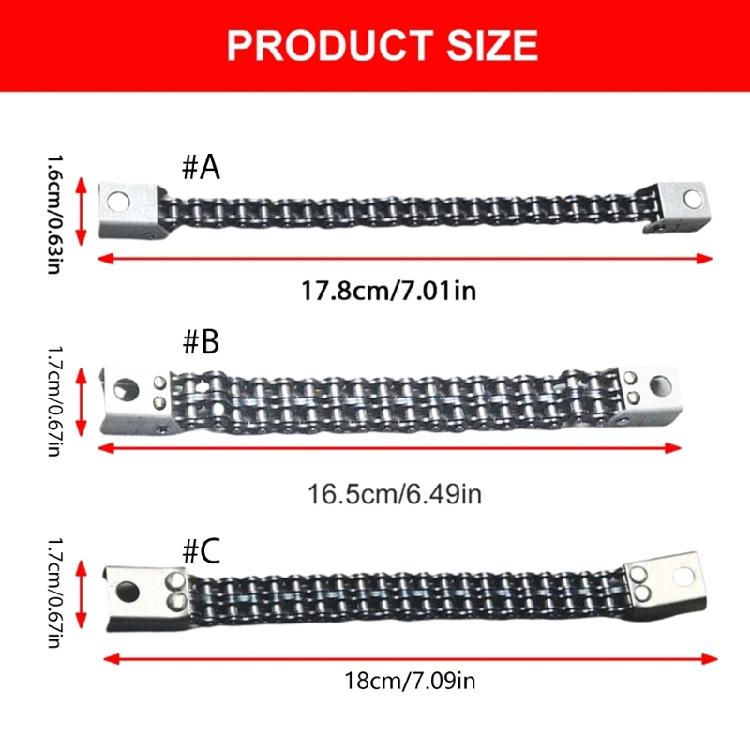 Цепь молоточка педали барабана Цепь педали барабана Цепь педали барабанных установок Цепь педали из нержавеющей стали Аксессуары для барабана Замена цепи педали барабана