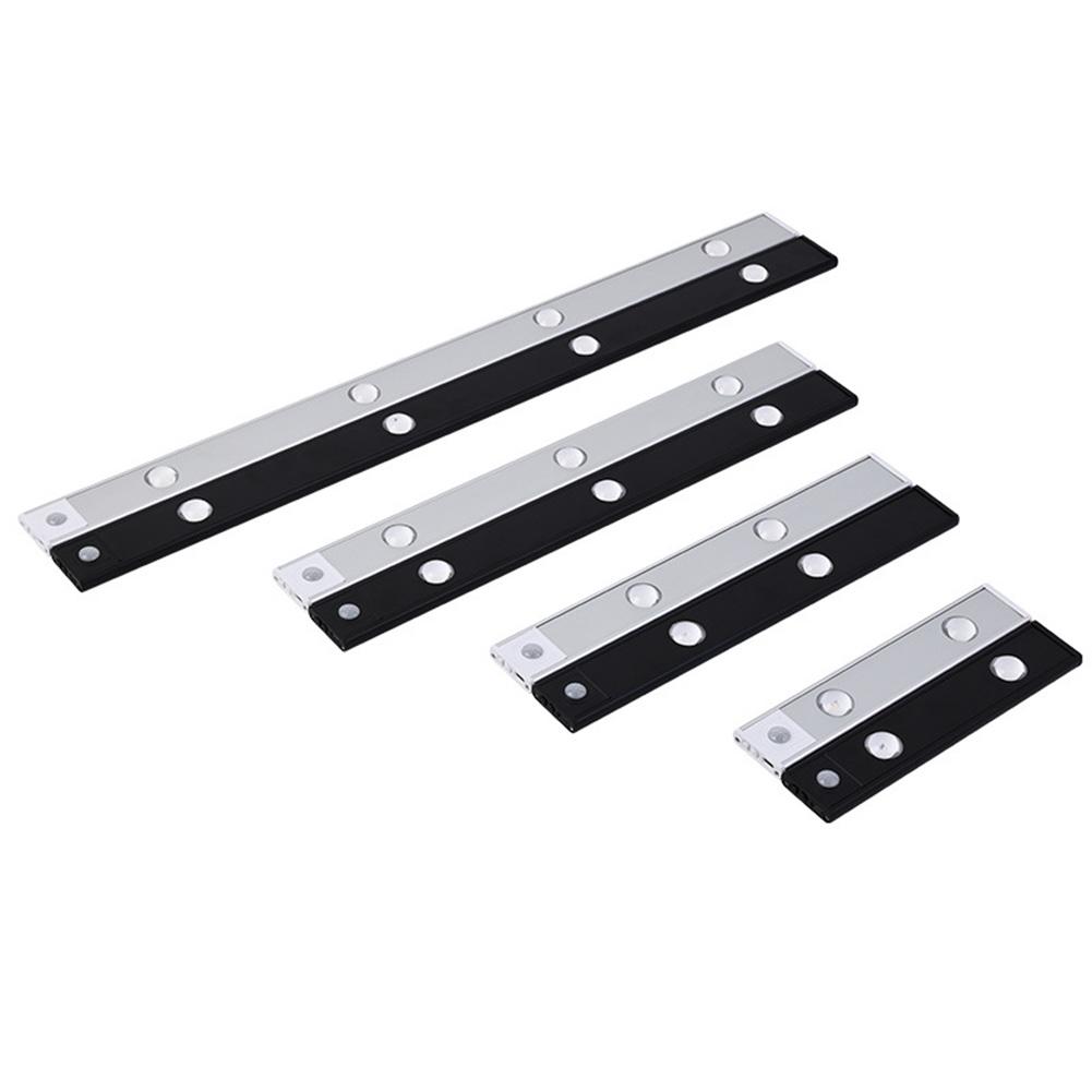 Motion Sensor LED Lights Ultra-thin Night Lamp USB Rechargeable Under Cabinet Lights 3 Color For Closet Lighting
