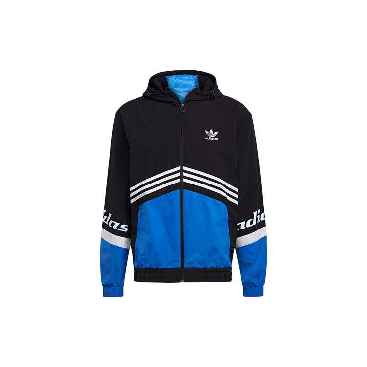 Adidas Originals Trefoil TGP Windbreaker Sports Jacket Men Jackets Black HA4741