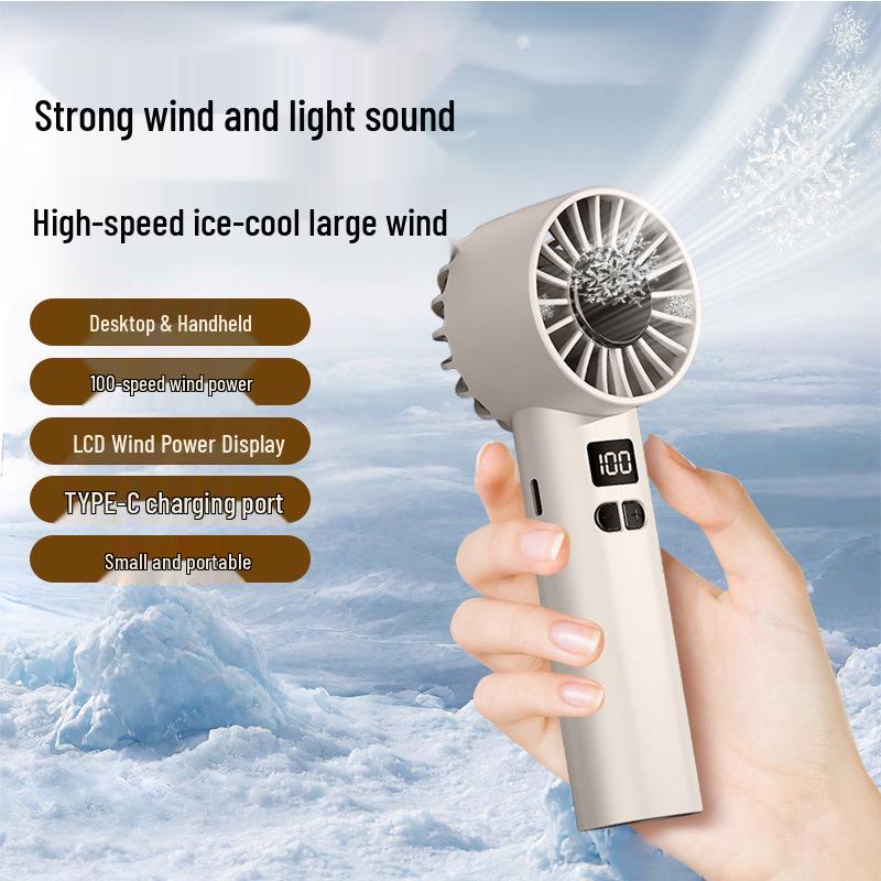 JK107 Portable Rechargeable Mini Handheld Fan for Students