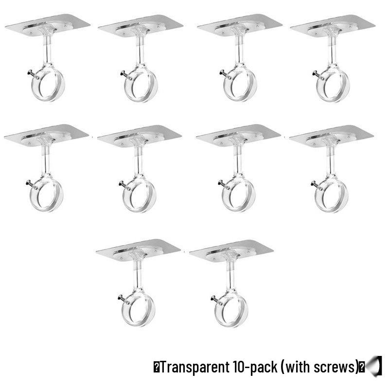 Самоклеящиеся крючки и кронштейны для потолочного карниза без сверления