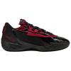 PUMA Men's Scoot Zeros II Bred Low-Top Basketball Shoes Black Red 311350-01