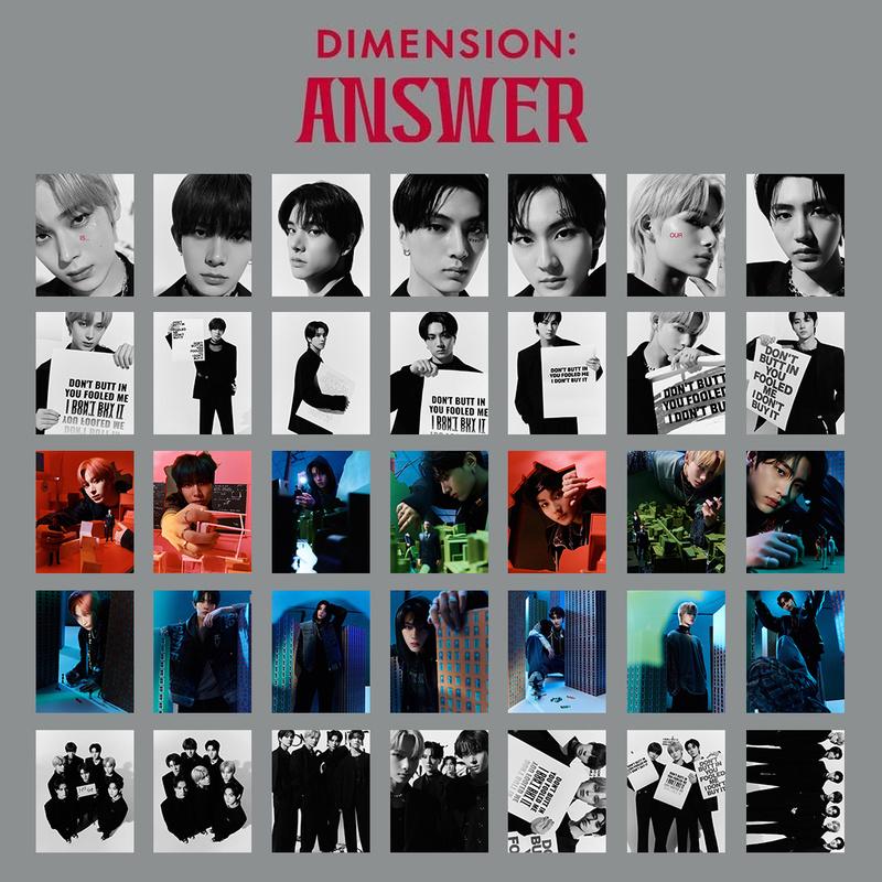 K-POP ENHYPEN DIMENSION ANSWER концептуальная фотокарта для HEESEUNG JAKE JAY JUNGWON NI-KI SUNGHOON SUNOO