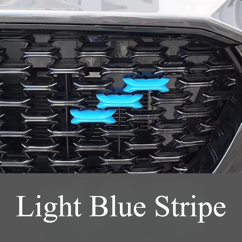 Для CHANGAN Mazda CX-5 -2025 Решетка радиатора Трехцветная декоративная полоса Накладка на переднюю решетку Детали экстерьера Гоночные решетки Аксессуары