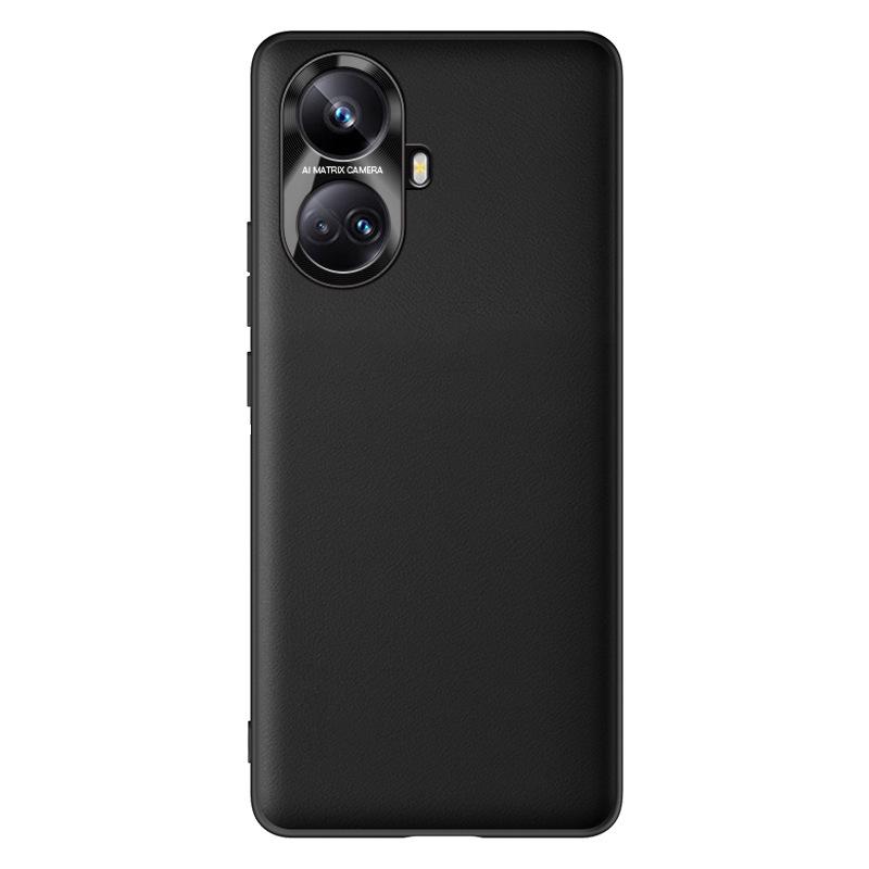 Защитный чехол Realme 10 Pro+ Liquid Leather Anti-Fall - Защита от обрастания, Доставка по одному экземпляру