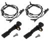 4Pcs Front Rear ABS Wheel Speed Sensor Set For Jeep Wrangler 3.6L 3.8L 2007-2017