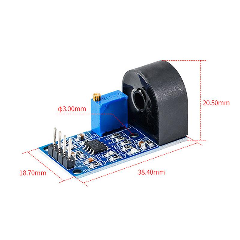 Precision Onboard Micro-Transformer Module ZMCT103C, 5A Single-Phase AC Current Sensor, 1/3/5 Pieces