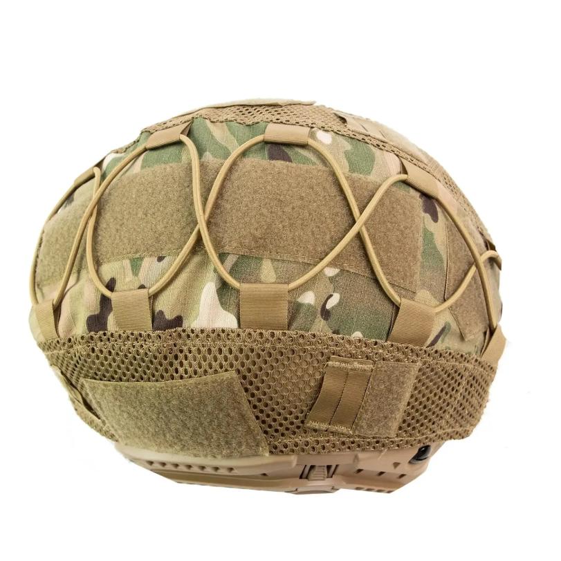 Тактический чехол на шлем Fast Helmet Multi-Camo Чехол на шлем для страйкбольного шлема Пейнтбола CS War Game Спортивное Охотничье Снаряжение для стрельбы
