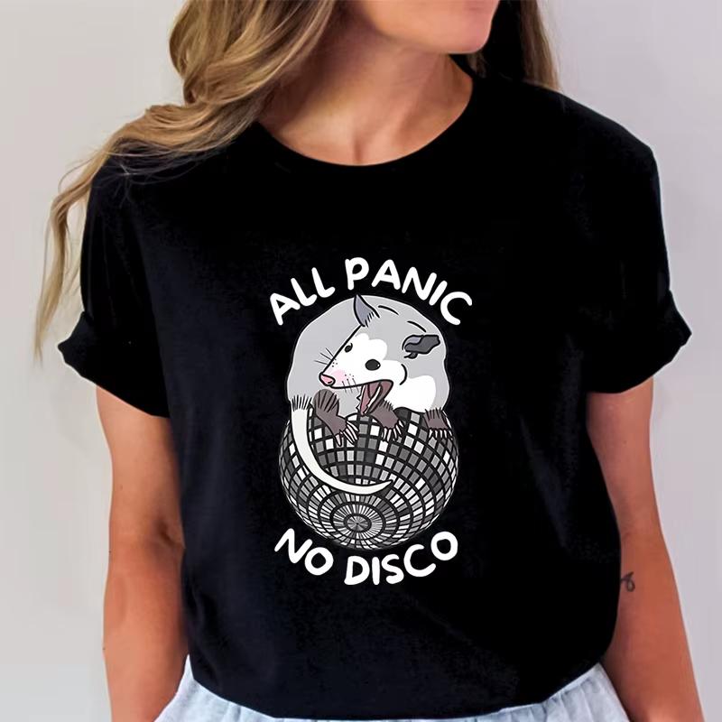 Summer Fashion Pattern Printed Short Sleeve Tshirt For Unisex And Unisex Fashion Simple Round Neck Tshirt Versatile Tshirt
