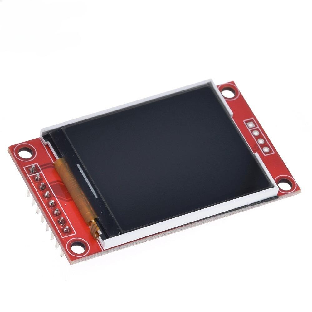 1,8-дюймовый TFT LCD модуль (Модуль ЖК-дисплея, последовательный порт SPI, драйвер для микроконтроллера 51, 4 вывода IO для управления TFT)