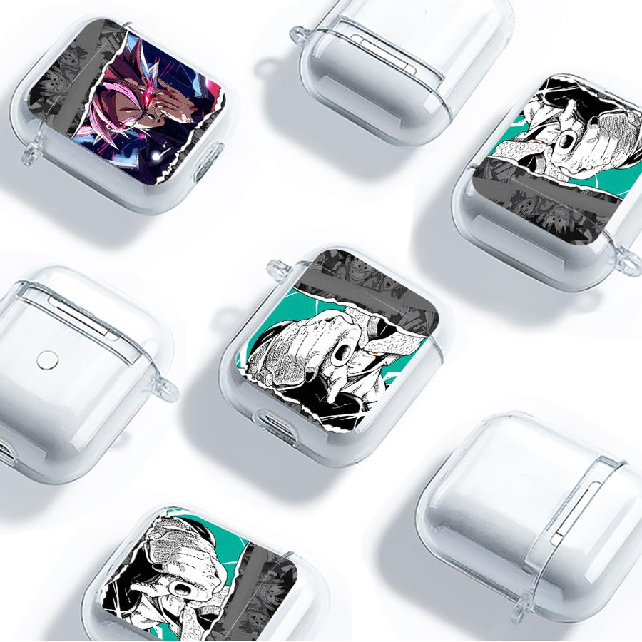 Чехол для Airpods 3 Pro2 1 4 Pro 2 Pro3 Прозрачный Чехол для Наушников Чехол Драконьи Жемчужины Мультфильм