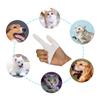 Two-finger Pet Tooth Brush Dog Cat Oral Cleaning Tools Finger Teeth Gloves for Puppy Kittens Nursing Supplies Tooth Decay