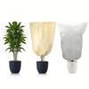 Plant Freeze Protection Cover Frost Blanket with Zipper Drawstring Plant Winter Protection Cover for Outdoor Shrub Bush Fruit Tree
