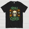 Roll For Chaos 100% Cotton Summer Casual Cool Loose T-Shirt