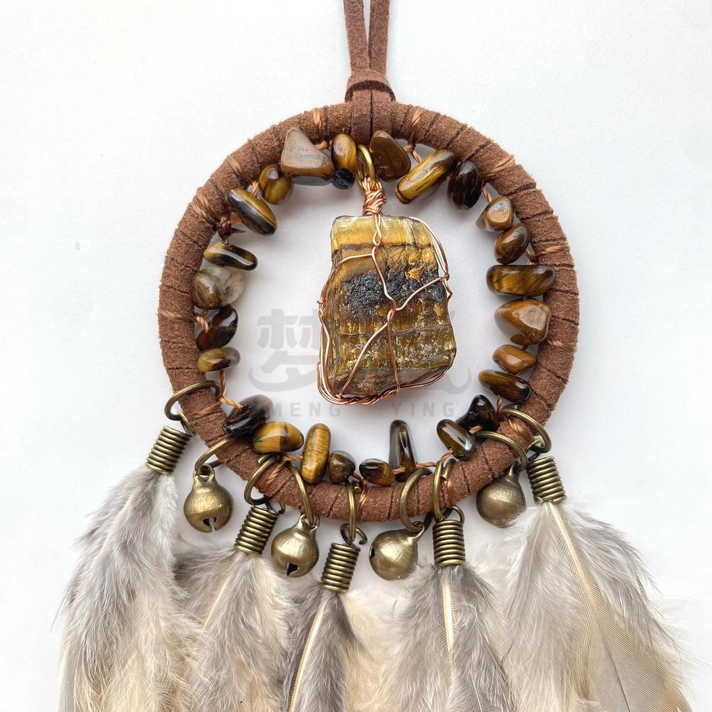 Car Ornament Interior Decorative Accessories Creative Vehicle Hanging Natural Stone Car Decor