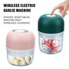 Mini Electric Garlic Chopper Kitchen Tools Mini Meat Grinder Ginger Masher Machine 100/250mL USB Charging Chili Vegetable Crusher