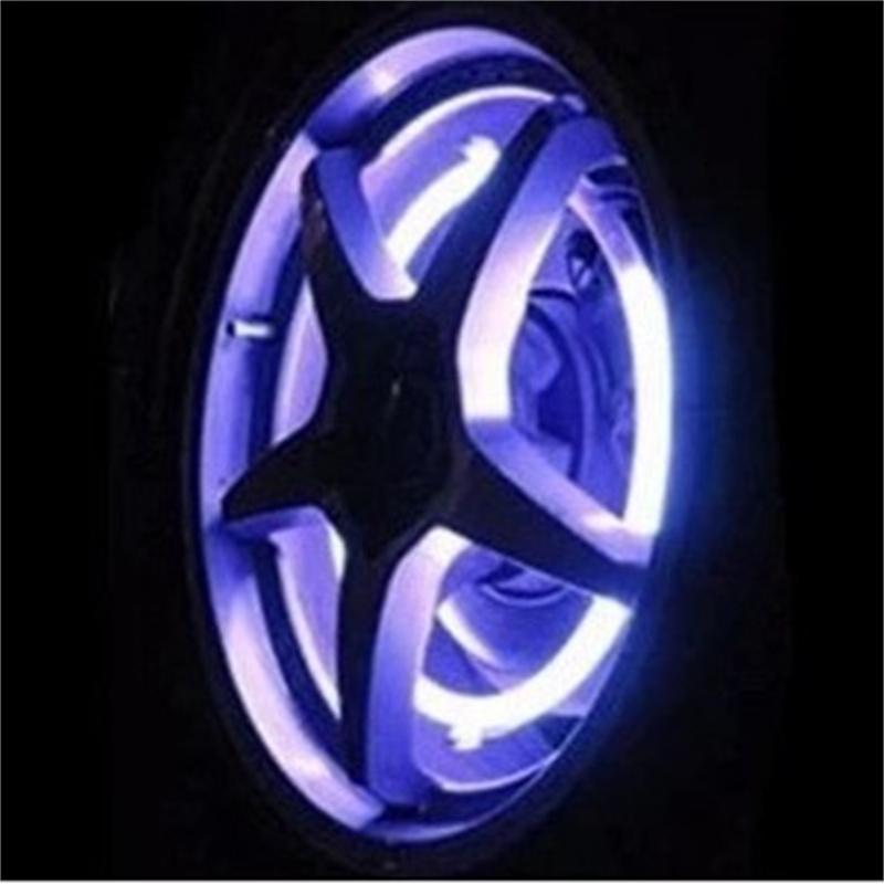 2/4 шт. колпачок для колесных фонарей, автомобильный колпачок для колес, шин, воздушных клапанов, светодиодный колпачок, аксессуары для велосипеда, автомобиля, мотоцикла