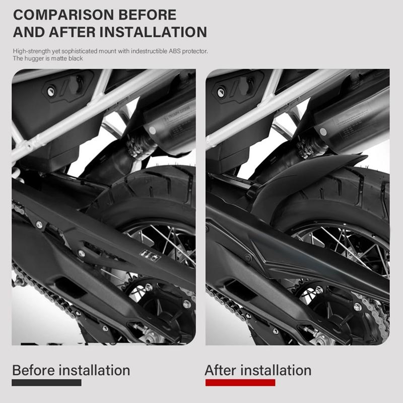 NEW-For Triumph TIGER 900 GT TIGER900 GT Pro RALLY 2020 2025 Motorcycle Rear Fender Mudguard Tire Hugger Splash Guard