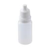White Squeezable Dropper Bottles Eye Liquid Bottle Plastic Empty Containers Refillable Bottles
