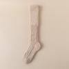 Thick Winter Sock Solid Color Women Stockings New Coral Fleece Stocking  Women