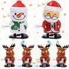 Jumping Toys Wind-up Toys Santa Claus Santa Walking Doll Christmas Ornament