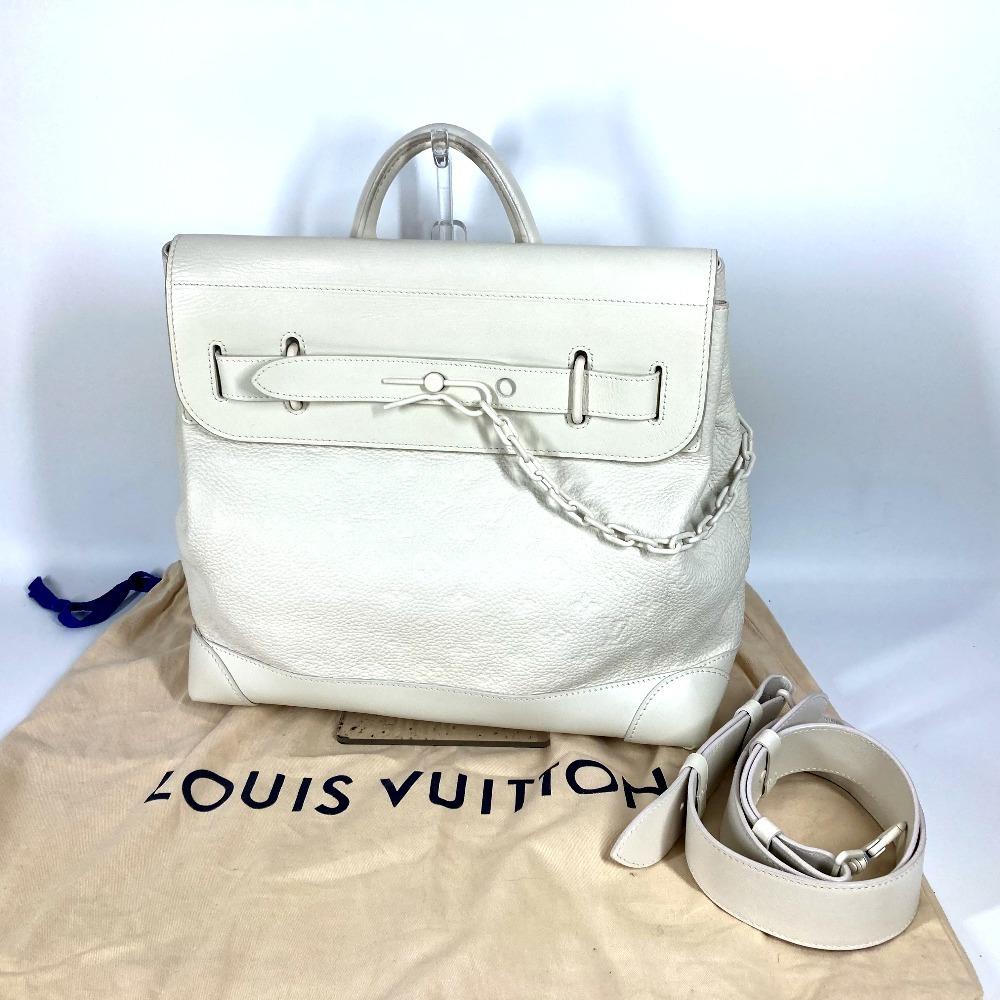 Louis Vuitton M53279 Monogram Taurillon Clemence Steamer PM 2WAY Hand Bag