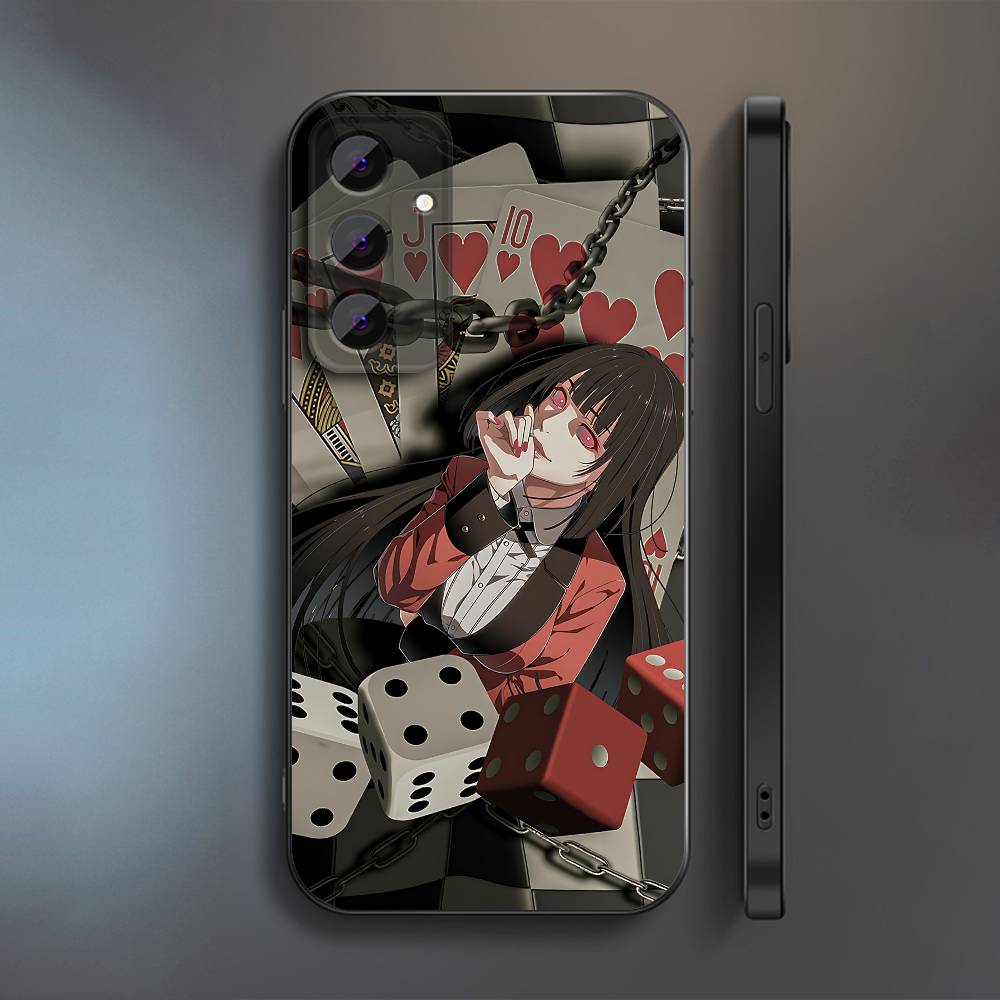 Yumeko Jabami K-Kakegurui Phone Case For Samsung S22,S24,S20,S25,S23,S30,S26,Ultra,Plus,5G ,Fe,Lite Tpu Cover