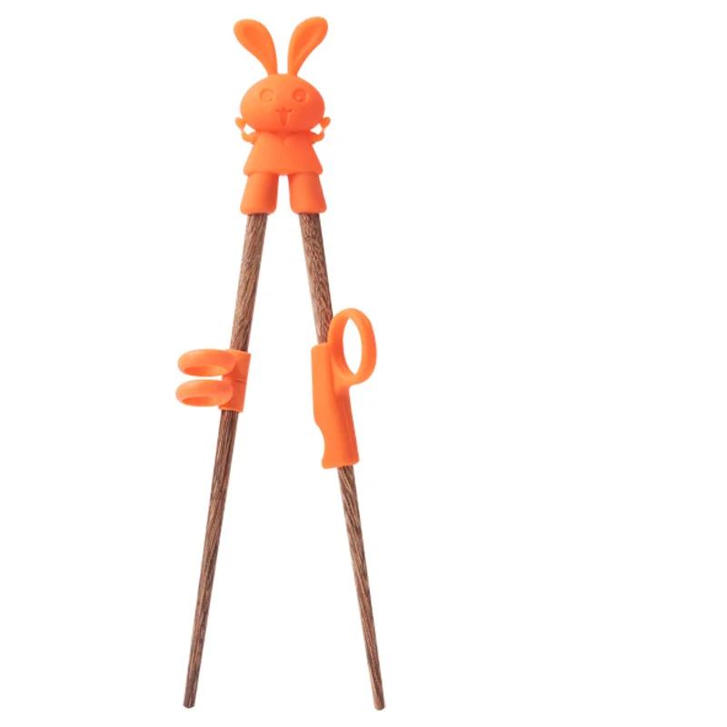 Eat Training Chopsticks Baby Learning Tableware Children Chopsticks Trainer Chinese Chopstick Kitchen Supplies Cartoon Children