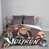 Фланелевые одеяла Voltron: Легендарный Защитник, Анимационный Воин, Забавное покрывало для дома 125*100 см