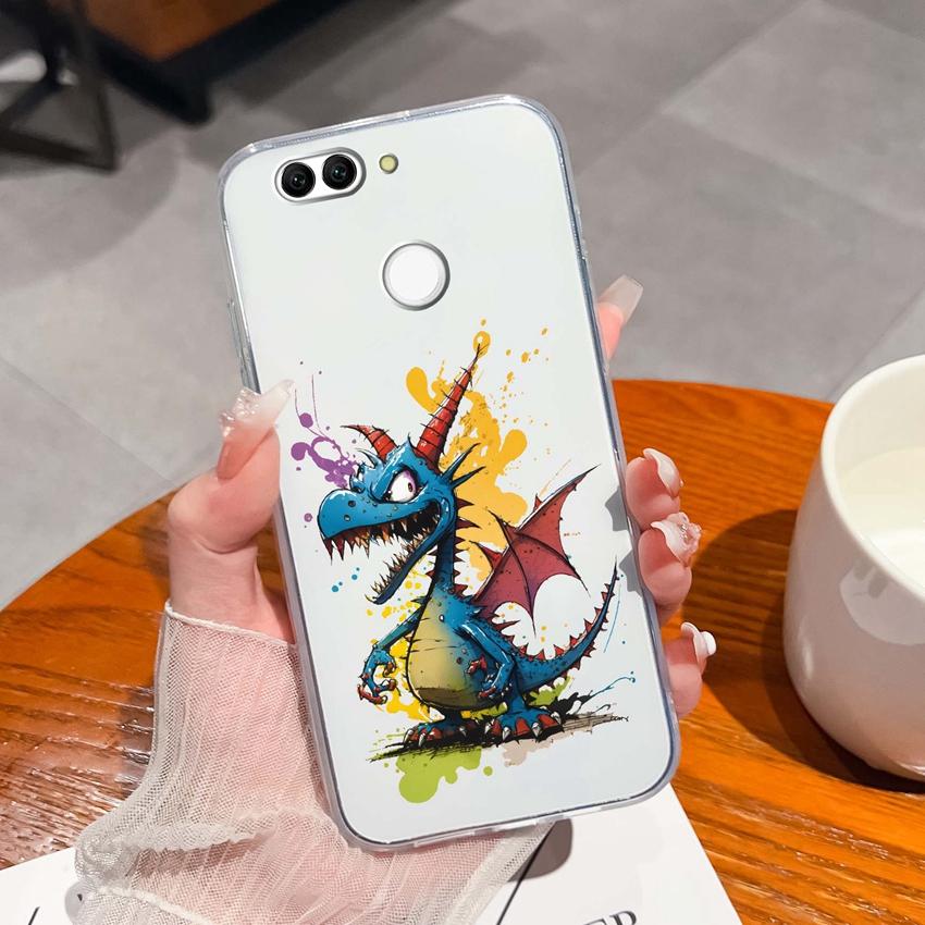 Для Huawei Nova 2 2S 3 3e 4 4e 5 5i 7i 6 7 SE Роскошный прозрачный чехол для телефона с красивым узором крыльев бабочки, мягкий силиконовый противоударный чехол для Huawei