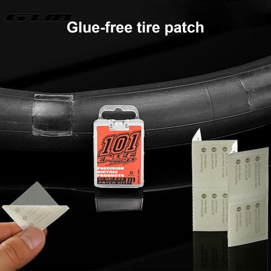 GUB 1 коробка, патч для ремонта велосипеда, износостойкий, устойчивый к разрыву аксессуар для велосипеда, патч для ремонта проколов велосипеда для ремонта