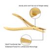 ARLANY Hair Extension Pliers Kit Hair Extension Pliers with 2 Holes Microlink Pliers for Weft Extensions Hair Looper Tool