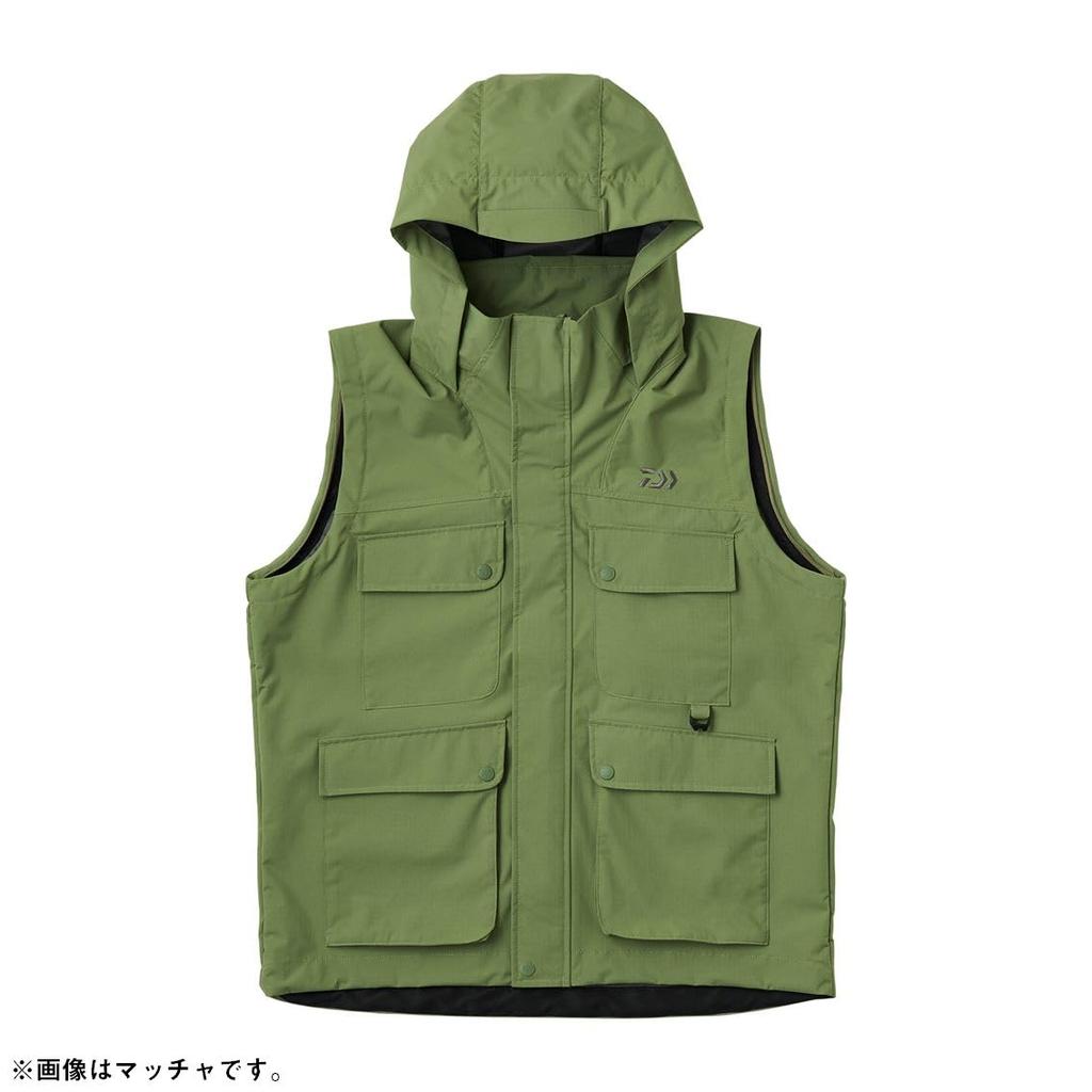 Daiwa Detachable Fishing Vest Jacket 25DJ-2725 Black, Size L