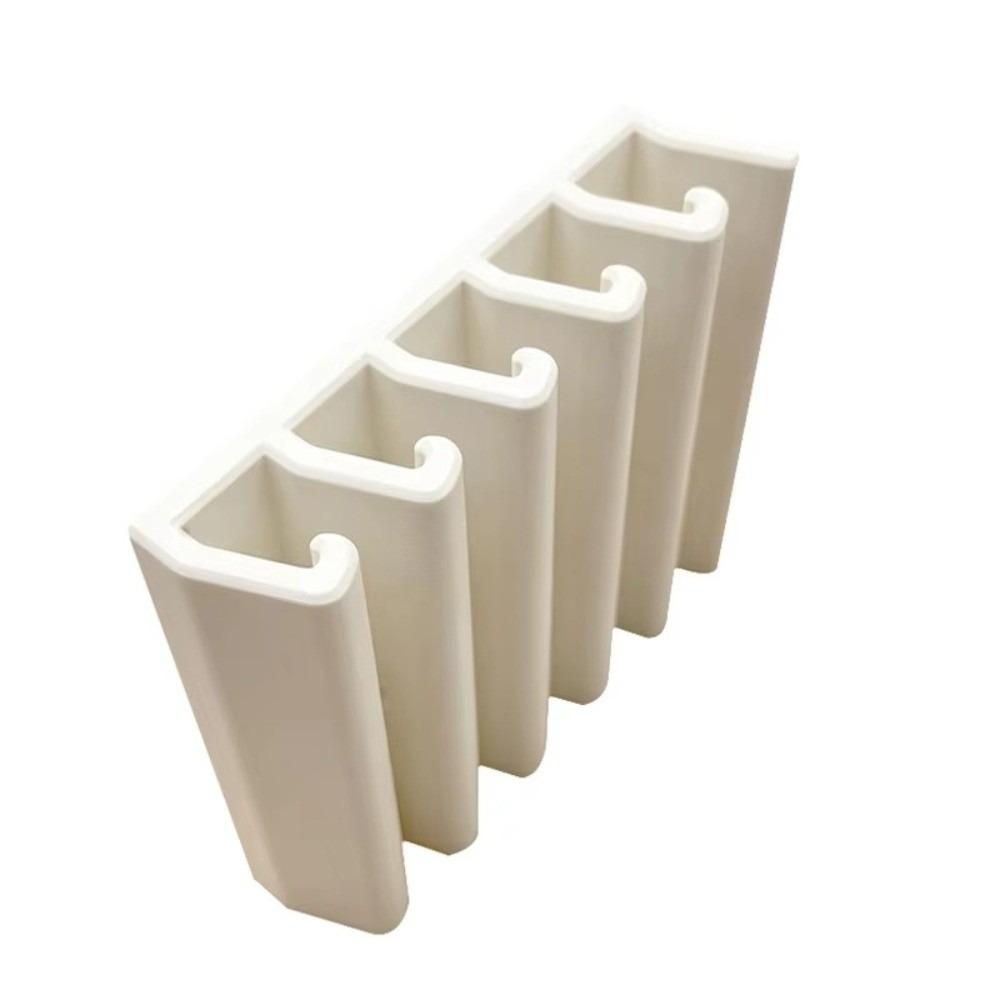 Ventilated Structure Kitchen Lid Holder Adhesive Wall Mounted Lid Storage Rack Pantry Shelves