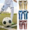 1 Pair Football Shin Pads Flexible Stable Shin Guards Elastic Reinforced Straps Thickened Shockproof Improved Shock Resistance Shin Protection