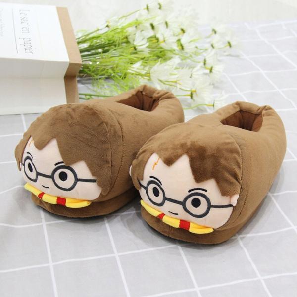 Harry Potter Plush House Slippers Unisex Universal Size Soft