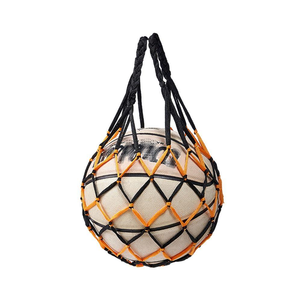 Multiple Colors Nylon Net Bag Nylon Ball Pocket Durable Basketball Carry Bag  Volleyball Ball