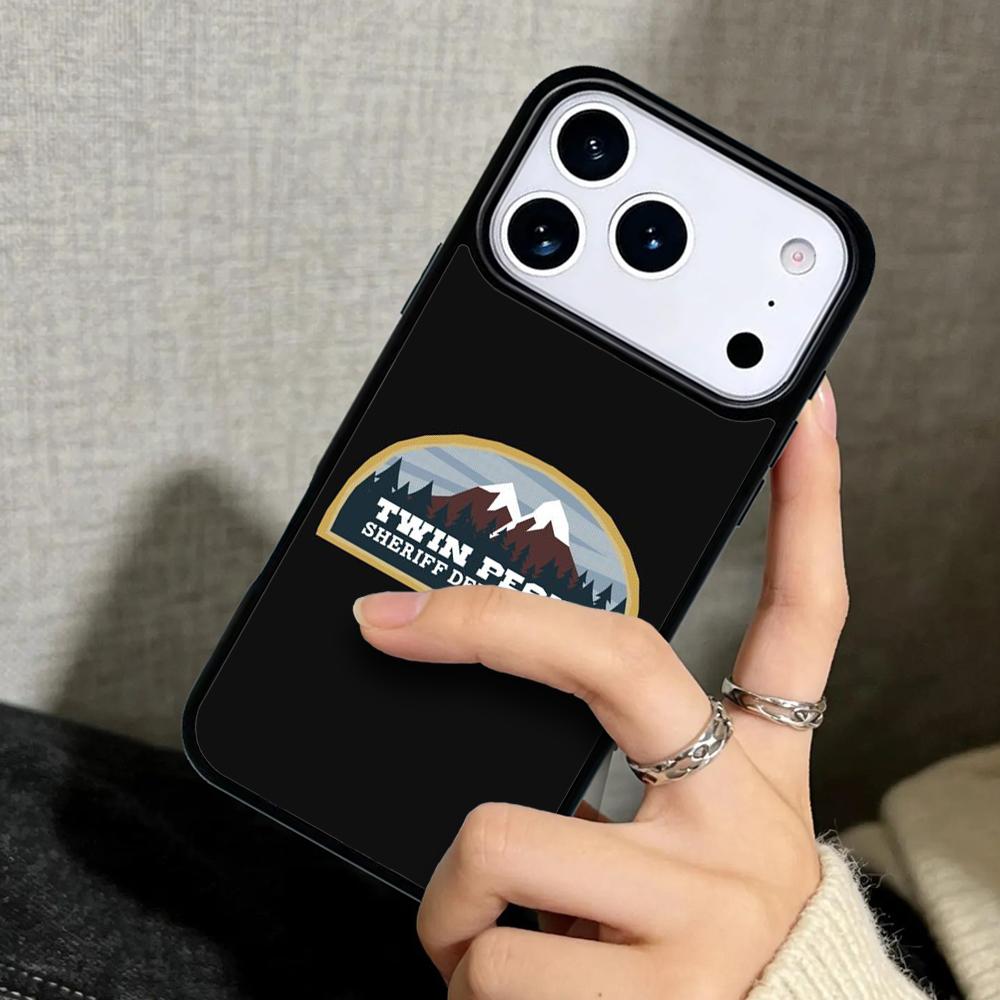 Capa Case for iPhone 17 Air 16 Pro Max 15 Plus 11 13 Mini 14 12 Back Phone Cover Best New Design Welcome to Twin Peaks