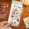 2 Pcs Kawaii Aesthetic Cartoon Stickers for Phone Camera Luggage Journal Scrapbooking Decoration Cute Stationery Decals