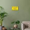 Металлическая табличка «Осторожно» 20x30см Наклейка-предупреждение «Вход Выход»