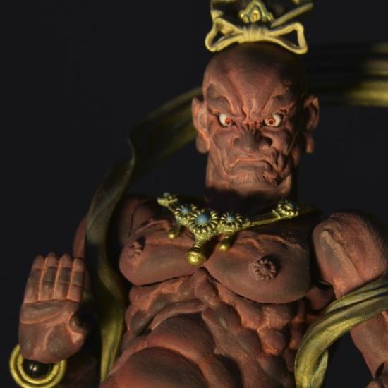 Revoltech Takeya 017 Kongo Rikishi Unshape окрашенная фигурка без масштаба ABS&PVC