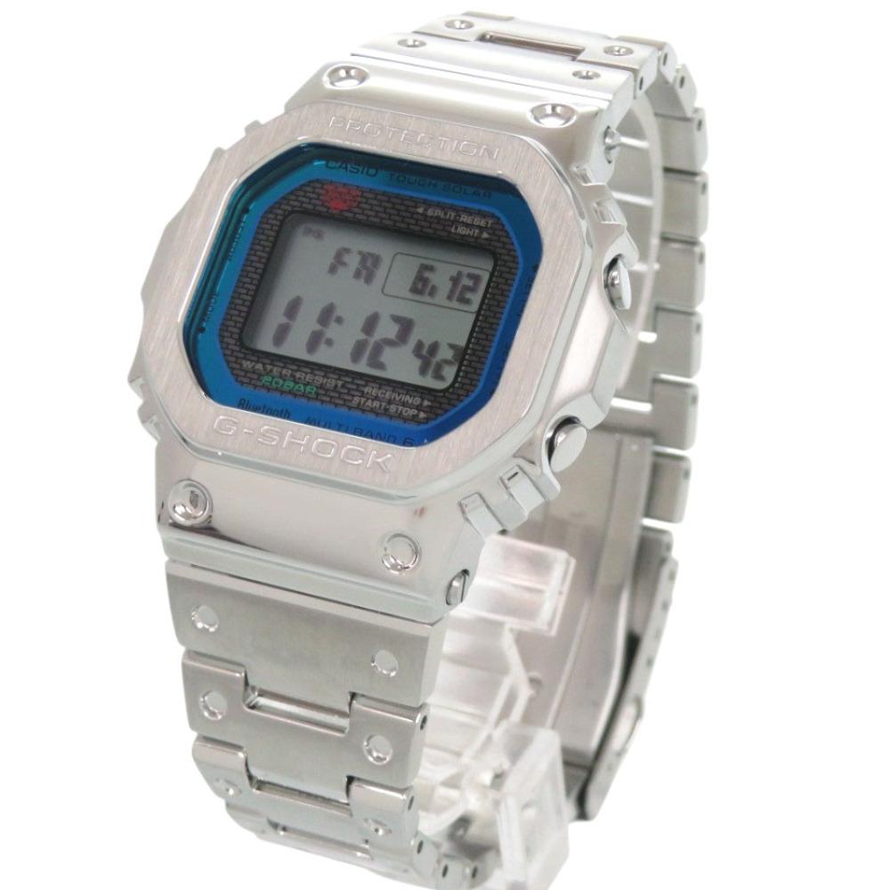 Used AUTHENTIC CASIO GMW-B5000PC-1JFr G-SHOCK full metal Wristwatch Black Tough Solar