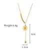 Real Gold Cold Necklace In The E-Commerce Good Goods Furnace, Women'S Collarbone Chain With Jewelry