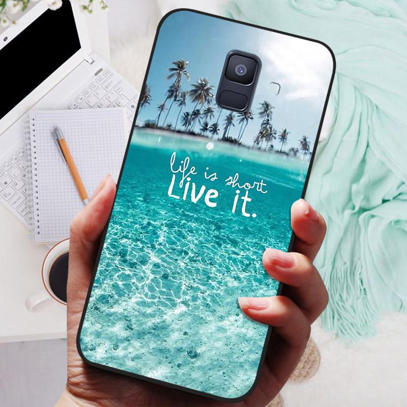 Для Samsung Galaxy A8 Plus 2018 Чехол Черная Крышка Лев Волк Силиконовые Мягкие Задние Чехлы Для Samsung A8 2018 A530 A530F Чехол для телефона