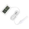 Digital Thermometer Hygrometer Embedded Type LED Digital Humidity Meter with Probe Indoor Use( Less Than Span
