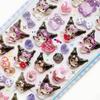 Милые 3D рельефные наклейки Sanrio Эстетичные Куроми Синнаморолл Май Мелоди Гелевые наклейки Кавайная Декорация Объемные наклейки Игрушки Подарки