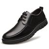 Модные туфли из натуральной кожи Мужские лоферы Slip On Деловые повседневные кожаные туфли Классические мягкие мокасины Hombre Дышащие мужские туфли на плоской подошве