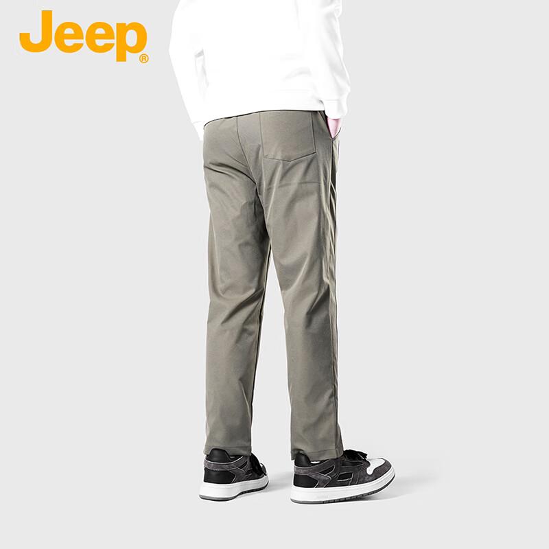 JEEP Men's Slim-Fit Straight Casual Pants