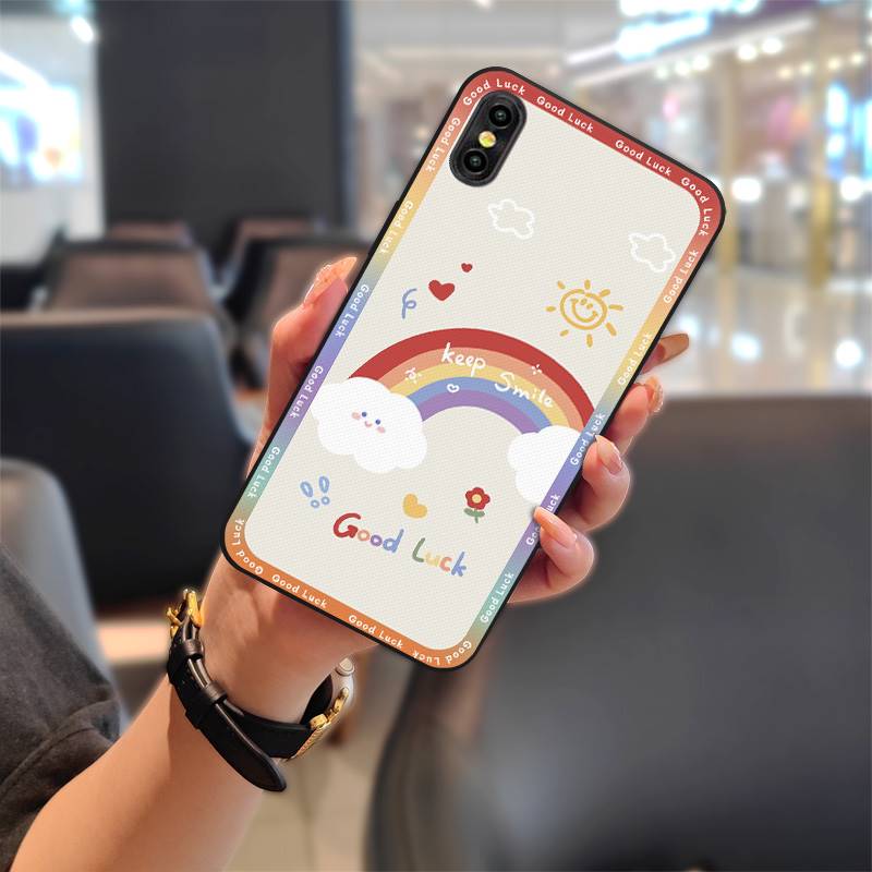 Задняя крышка Модный дизайн Чехол для телефона Для Doogee X53 Пылезащитный Грязеотталкивающий Ударопрочный Защитный Водонепроницаемый Мягкий чехол